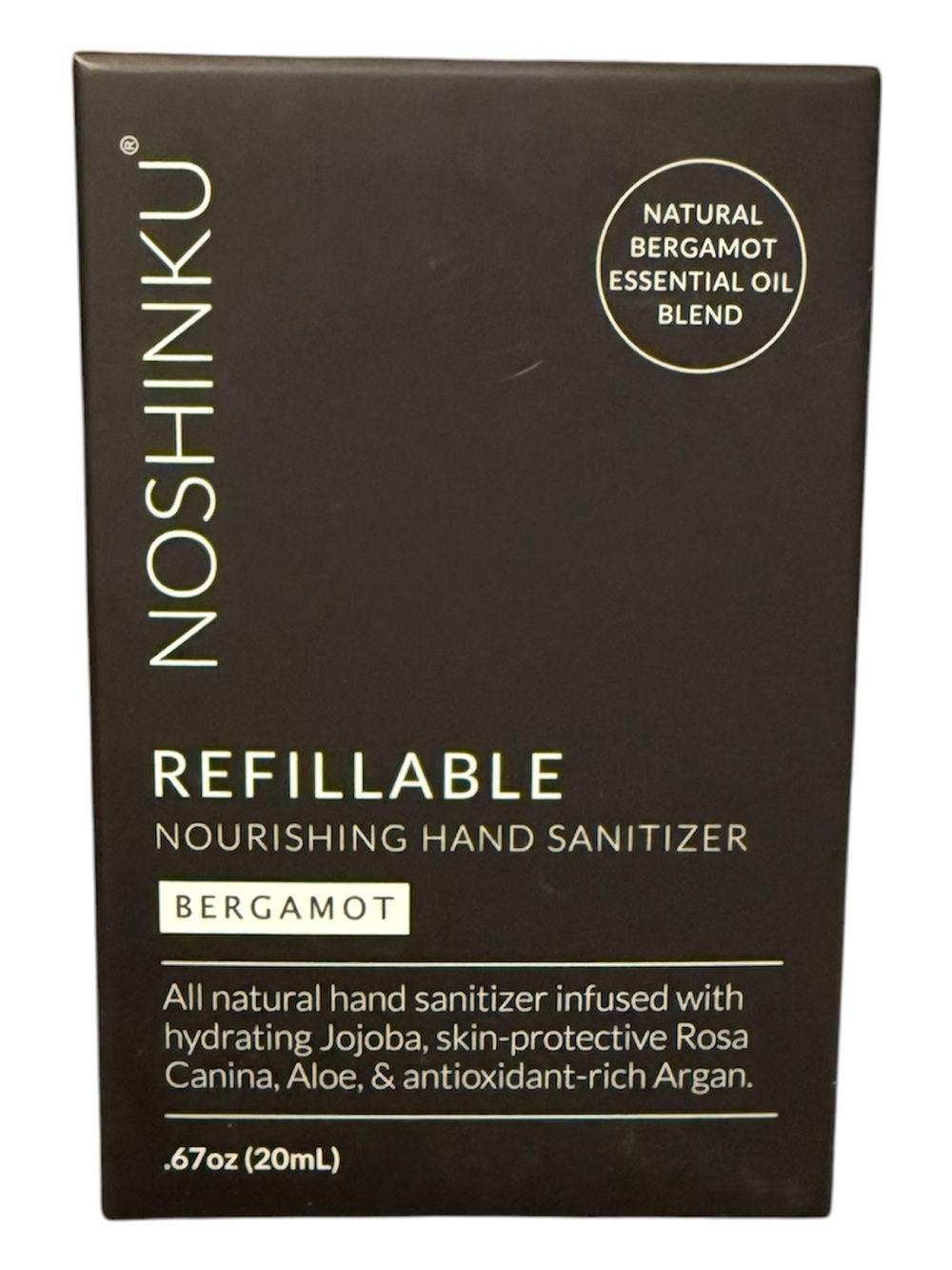 Refillable Nourishing Hand Sanitizer - Bergamot
